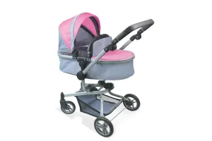 Alltoys Kočárek kovový 2v1 FL9120