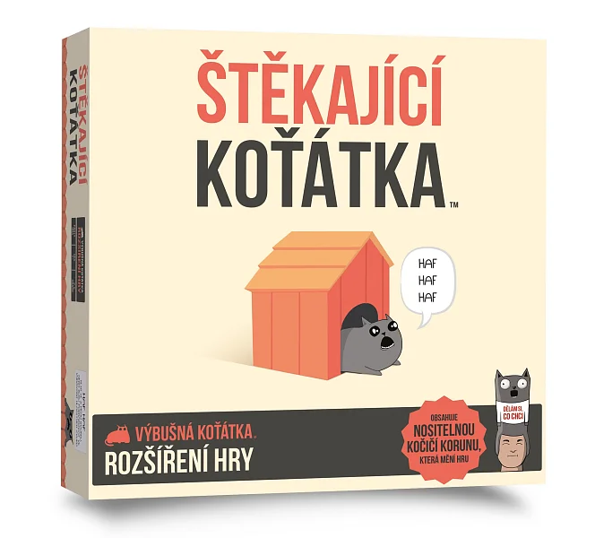 Asmodee Výbušná koťátka: Štěkající koťátka