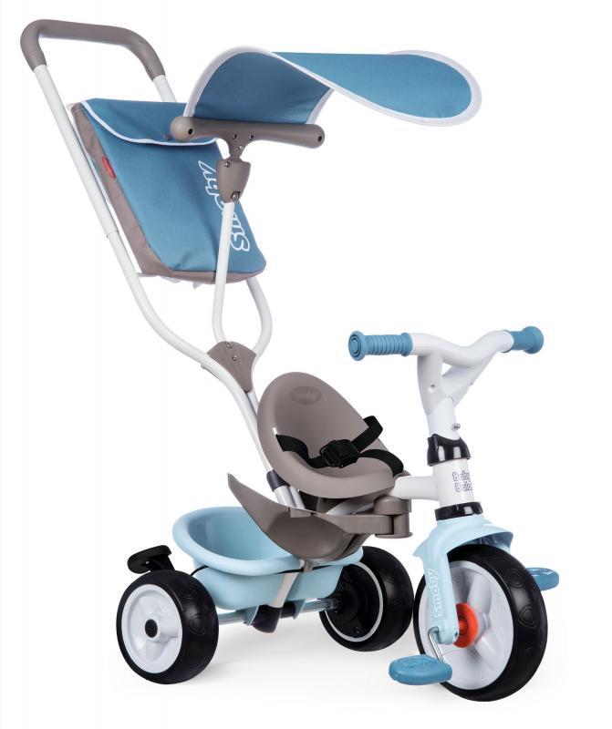 Smoby Tříkolka Baby Balade Plus modrá