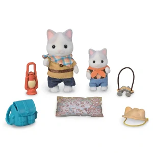 Sylvanian Families 5763 Průzkumná sada - Latte Cat Bratr a miminko