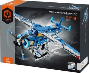 Teddies Stavebnice iM.MASTER letadlo plast 323 dílků v krabici 31x23x6,5cm