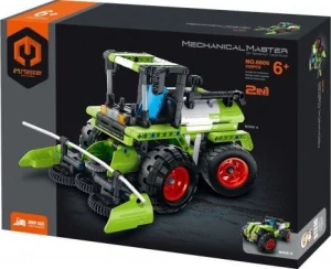 Teddies Stavebnice iM.MASTER kombajn/traktůrek 2v1 plast 335 dílků v krabici 31x23x6,5cm