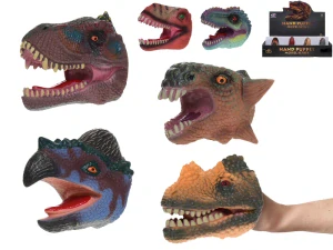 Maňásek prstový dinosaurus 10cm