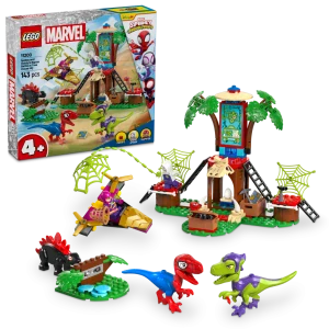 LEGO® Marvel Spidey a jeho úžasní přátelé 11200 Spidey, Gobby a raptoří bitva na základně na stromě