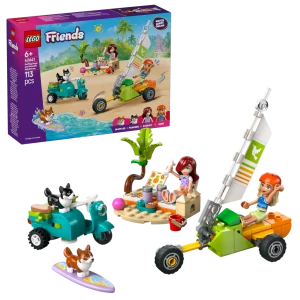 LEGO® Friends 42641 Dobrodružství se surfujícími psy a skútrem