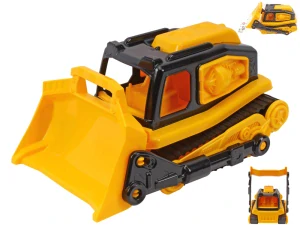 Mikro Trading Buldozer žlutý 31cm volný chod 24m+ v síťce