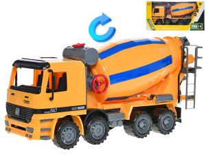 Mikro Trading Auto stavební míchačka 39cm 1:10 na setrvačník v krabičce