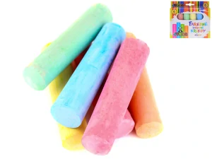 Mikro Trading Křídy barevné jumbo 10cm 6ks v krabičce