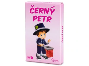 Mikro Trading Karty Černý Petr pro dívky 31ks v krabičce