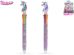 Mikro Trading Unicorn propiska duhová 17cm 2barvy