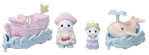 Sylvanian Families Mořská vozítka a baby figurky v zábavném parku