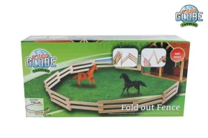 Kids Globe 610303 Farming dřevěná ohrada skládací 156 cm 1:24 v krabičce