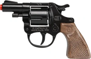 Gonher 3073/6 Policejní revolver kovový černý 8 ran