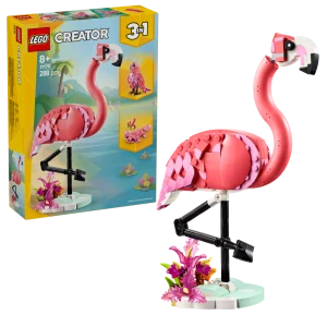 LEGO® Creator 3 v 1 31170 Divoká zvířata: Růžový plameňák