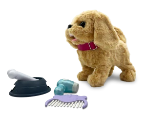 Alltoys Mazlíci hrací set - pejsek Alík béžový