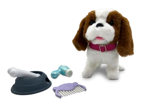 Alltoys Mazlíci hrací set - pejsek Ťapka hnědobílý