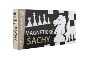 Bonaparte Šachy magnetické plast společenská hra v krabičce 32x16x4cm