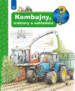 Albatros Knížka Kombajny, traktory a nakladače