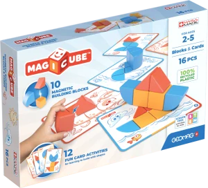 Geomag 307 Magicube Blocks&Cards 16 dílků