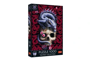 Trefl Puzzle Fantasy Collection: Orientální drak 1000 dílků 48x68,3cm v krabici 27x40x6cm