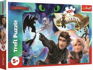 Trefl puzzle Jak vycvičit draka 100 dílků