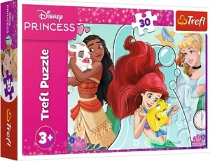 Trefl Puzzle Disney Princezny 30 dílků