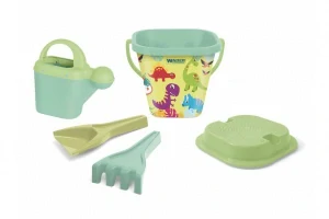 Wader RePlay sada na písek dinosaurus plast kbelík s doplňky v síťce 19x26x19cm 12m+