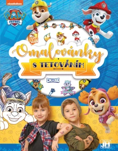 Jiri Models Omalovánky s tetováním A4 Tlapková patrola/Paw patrol v sáčku 21x28cm