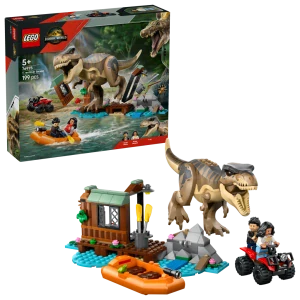 LEGO® Jurassic World 76975 T-rex a útěk po řece