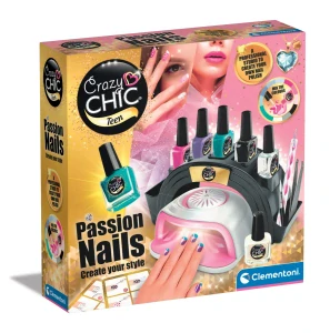 Clementoni Crazy CHIC TEEN - Velký nehtový salon