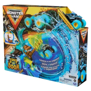 Spin Master MONSTER JAM - Hrací set MEGALODON ZOOP OF DOOM, 1:64