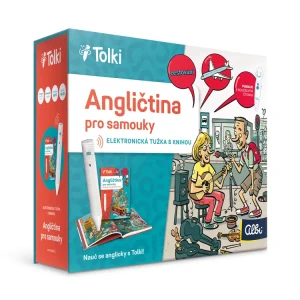 Albi Tolki Angličtina pro samouky, kniha + elektronická tužka 2.0