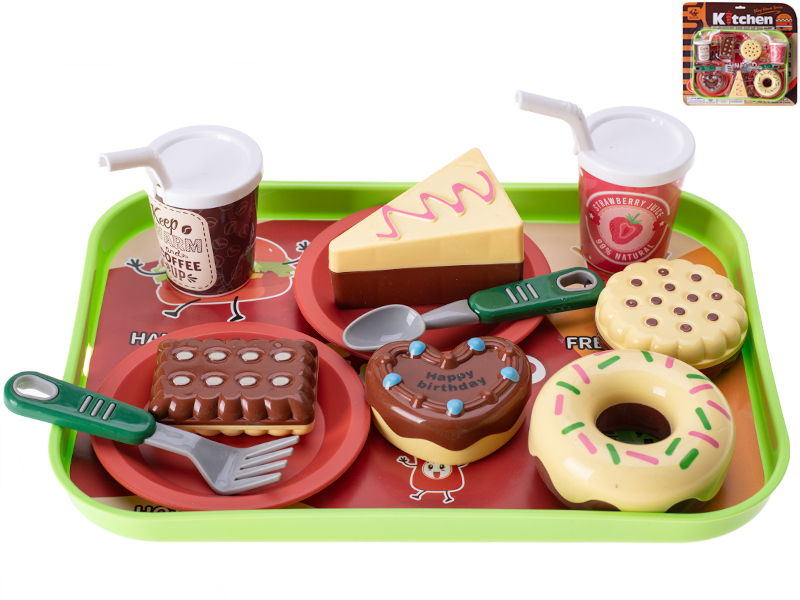 Mikro Trading Set cukrářský 11ks s podnosem 26x19cm na kartě