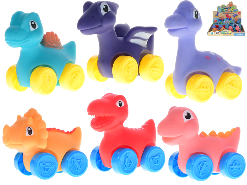 Mikro Trading Dinosaurus 7cm jezdící volný chod 18m+ 6druhů