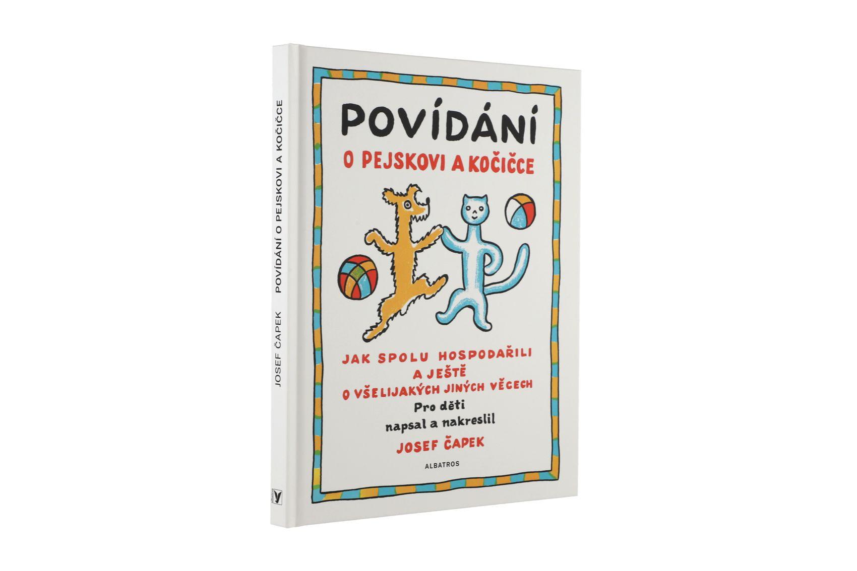 Albatros Knížka Povídání o pejskovi a kočičce CZ text 20x26cm