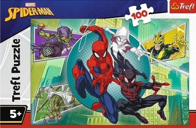 Trefl puzzle 100 dílků Spiderman
