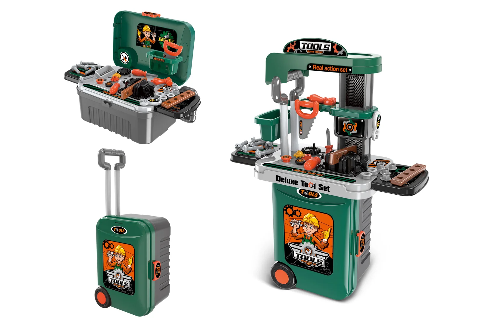 Wiky Nářadí stolek kufřík set 38 cm