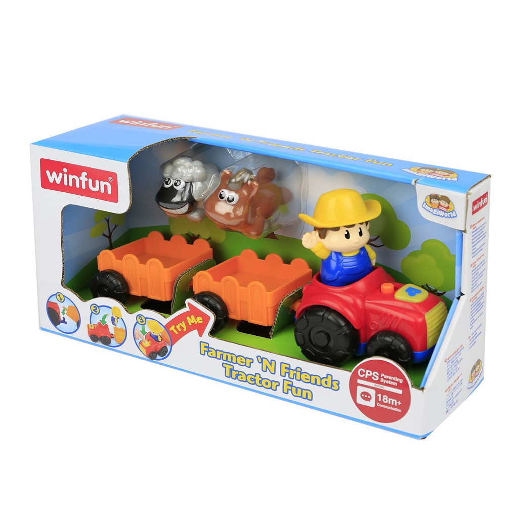 Winfun Traktor s přívěsem