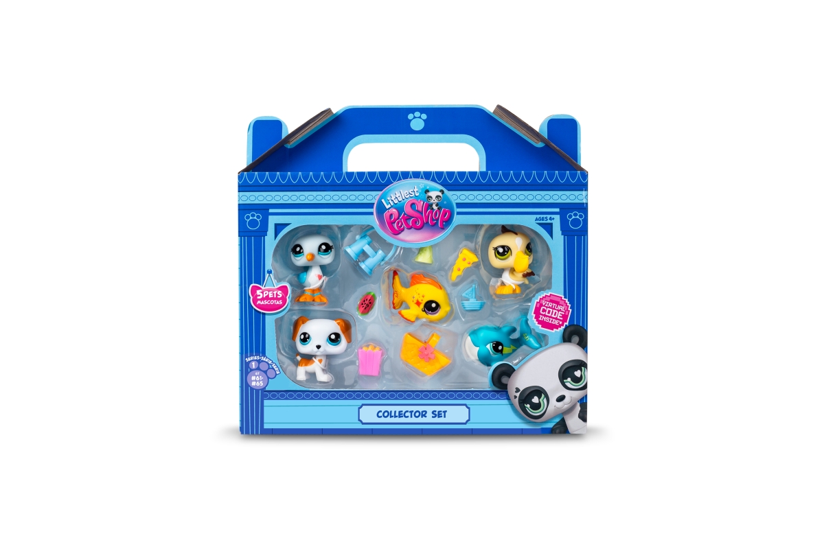 Littlest Pet Shop 5 figurek Pláž