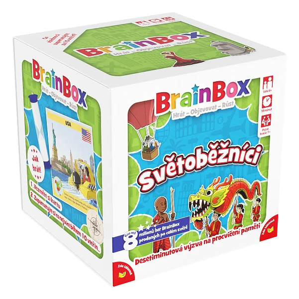 Asmodee BrainBox - světoběžníci