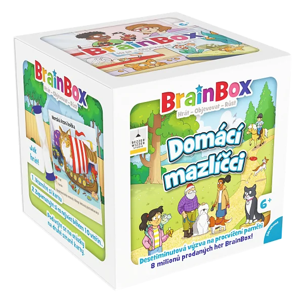 Asmodee BrainBox - domácí mazlíčci