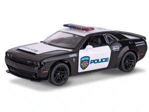 Kinsmart Dodge Challenger SRT Demon 170 policejní 12,5cm kov zpětný