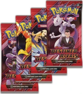 Pokémon TCG Scarlet & Violet Destined Rivals Booster mix motivů