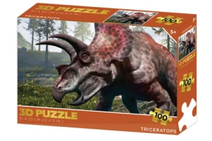 Lamps Puzzle 3D - Triceratops