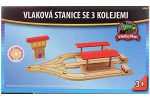 Maxim Vláčky Max - Vlaková stanice se 3 kolejemi