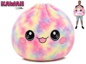 Plush Friends Kawaii Bao knedlíček plyšový 60cm duhový 0m+