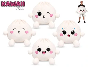 Plush Friends Kawaii Bao knedlíček plyšový 60cm 4druhy 0m+