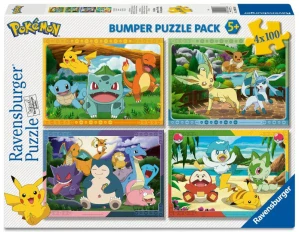 Ravensburger Pokémon 4x100 dílků