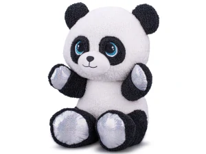 Panda plyšová 37cm sedící 0m+ v sáčku
