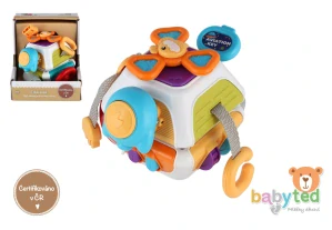 Teddies Edukáček babyted plast 11x12cm v krabici 6m+